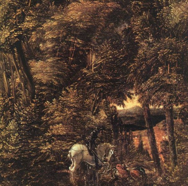 Albrecht Altdorfer Der Drachenkampf des heiligen Georg